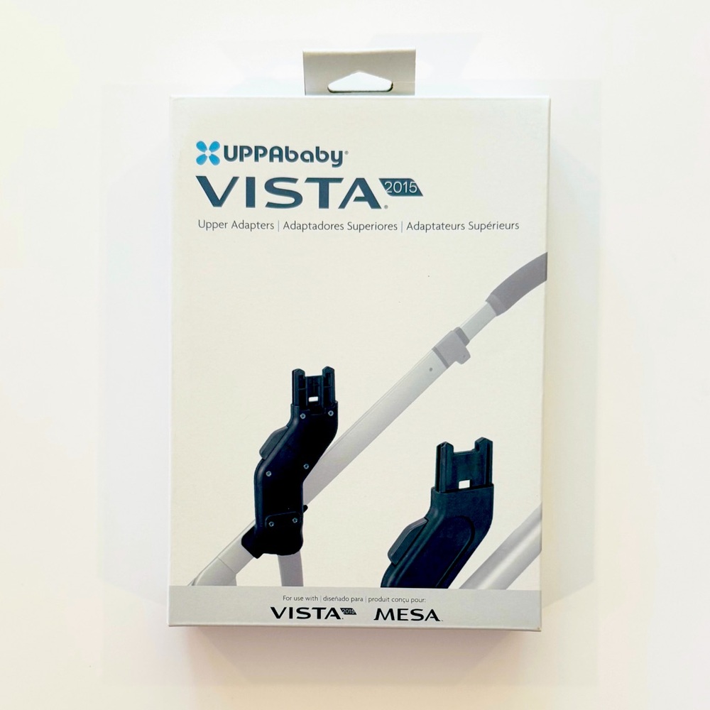 UPPAbaby Vista Upper Adapter - White Packaging